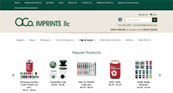 Desktop Screenshot of ocoimprints.com